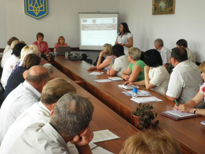 Представлення проекту на Форумі місцевого розвитку в Старобільській райдержадміністрації