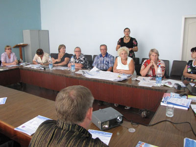 Представлення проекту на Форумі місцевого розвитку в Антрацитівській  райдержадміністрації